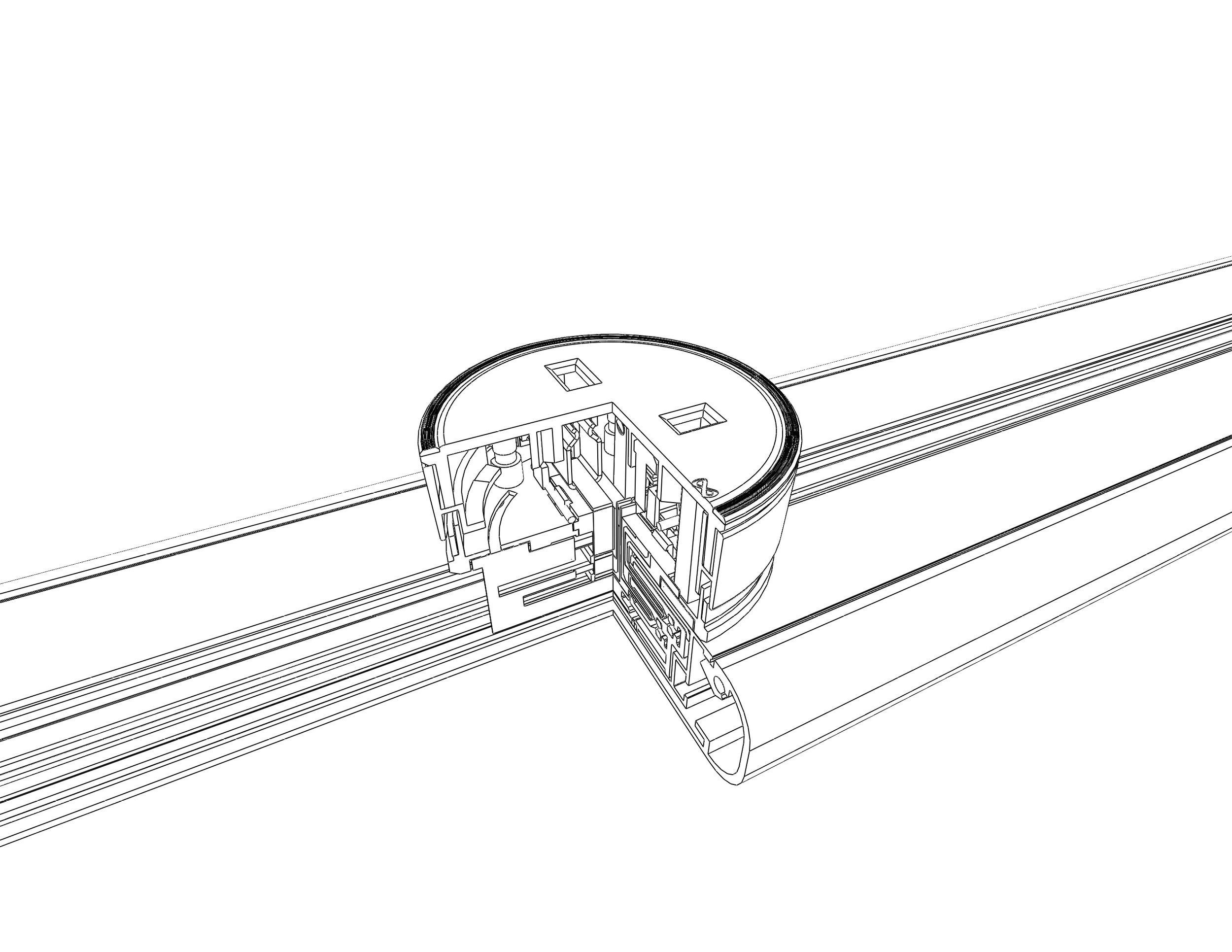 Line8 L8PK 1101 WF2 — modular power track system