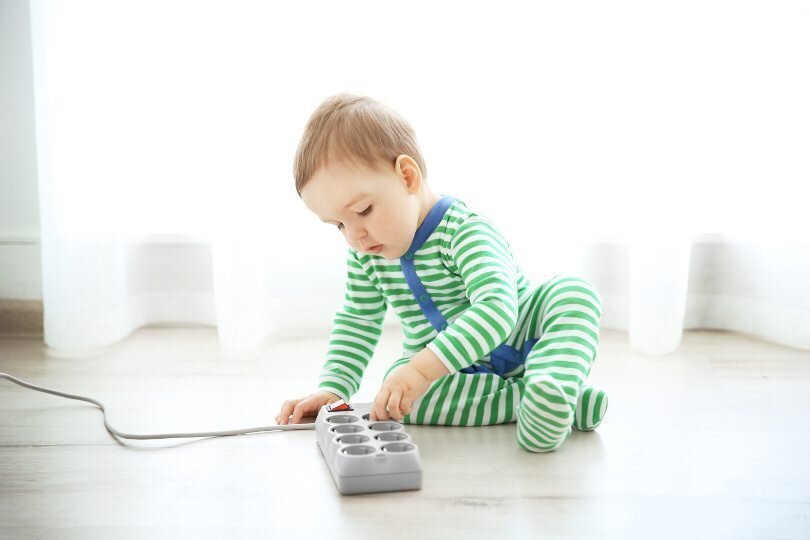 Line8 how to baby proof electrical outlets and cords — modular power track system